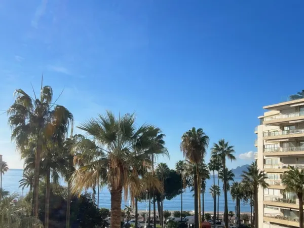 Studio d 'exception en" Exclusivité" sur la Croisette vue mer 