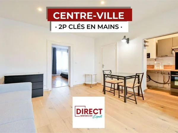 Appartement 2 pièces 39 m² 