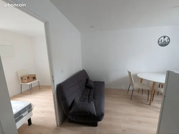 Appartement meublé T2 avec Jardin 