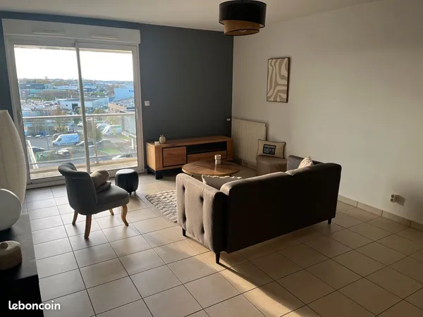 Loue appartement T2 meublé 43m2 