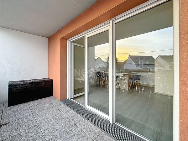Nnantes Hippodrome : À louer ! Appartement T3 moderne, Balcon, 2 chambres, stationnement. 