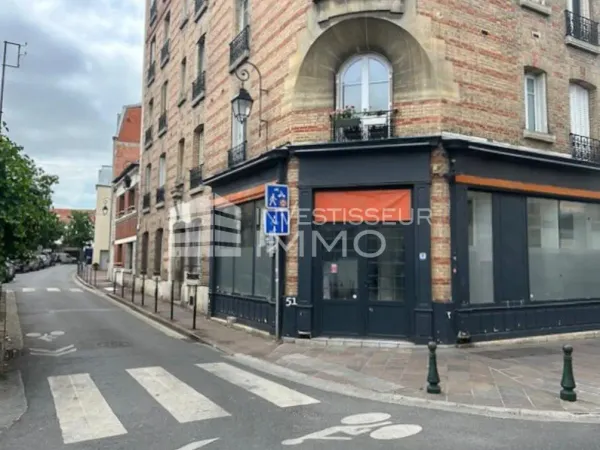 OPPORTUNITE -NANTERRE CENTRE- MURS A VENDRE LOCAL COMMERCIAL LINEAIRE 12 M - SURFACE TOTALE 99,20 