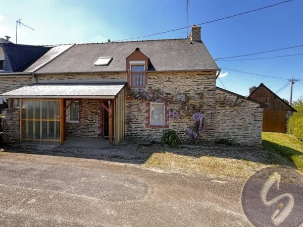 Maison 4 pièces 82 m2 avec garage + 2ème maison, dépendances 