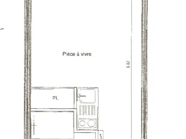 Studio de 20m² à GERLAND 