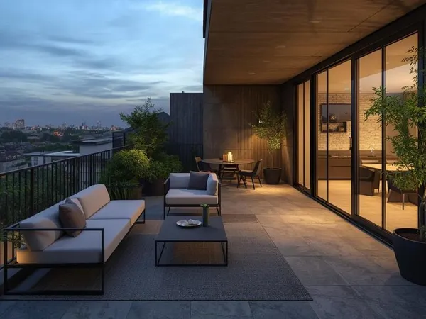 SPACIEUX DUPLEX MODERNE AVEC TERRASSE 