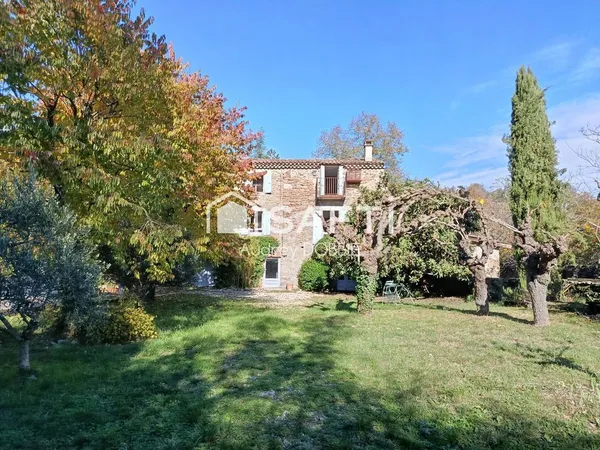 07110 : Charmante maison Pierre avec piscine et jardin de 3000 m² 