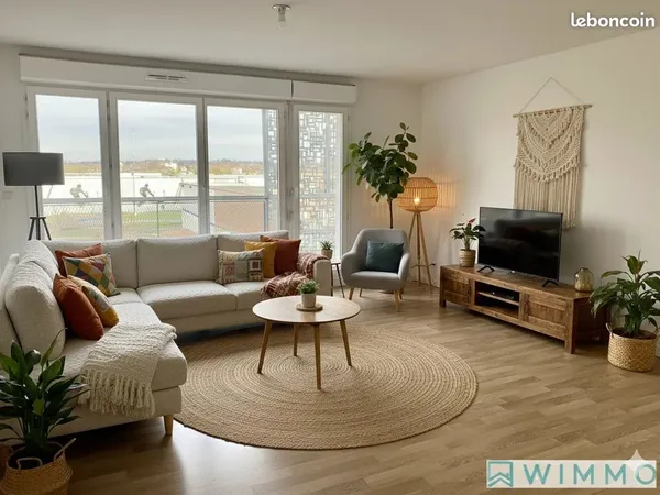 Appartement 3 pièces 66 m² 