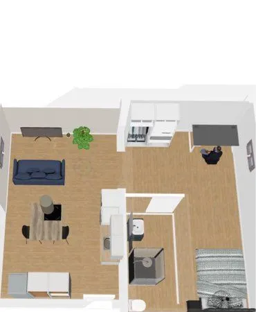 Appartement meublé avec parking 