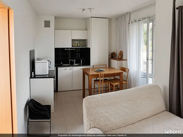 Appartement 1 pièce 27 m² 