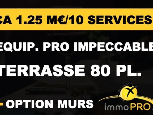 Vente Fonds de commerce / Restaurant - 300 m² 