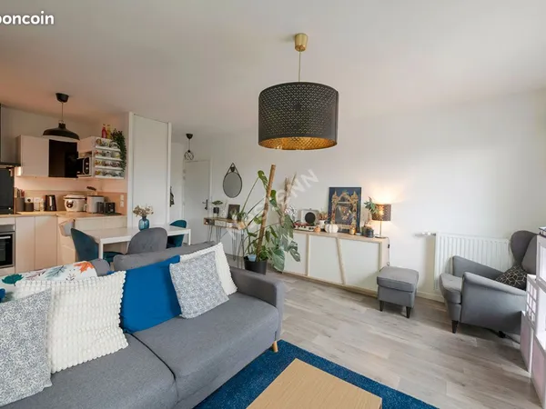Appartement 3 pièces 63 m² 