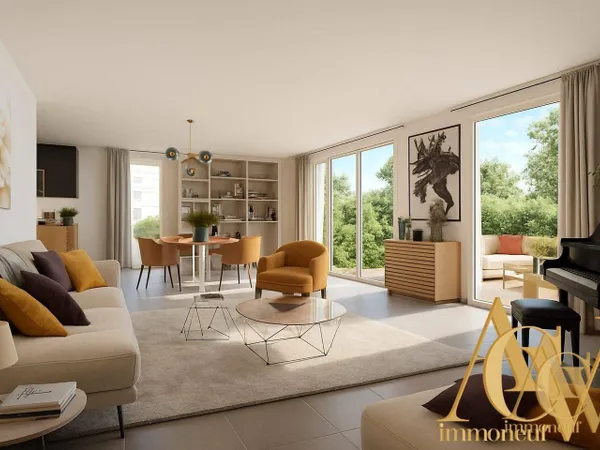 Appartement 4 pièces 94 m² 