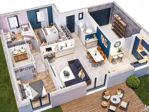 Maison 5 pièces 76 m² 