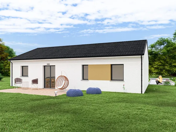 Terrain + maison 108 m² 