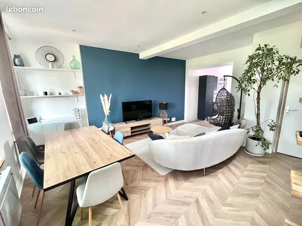 Duplex 3 pièces 70m² 