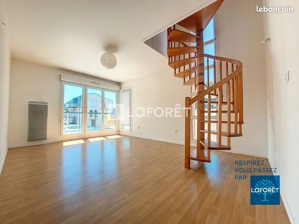Duplex 2 pièces 48 m² 