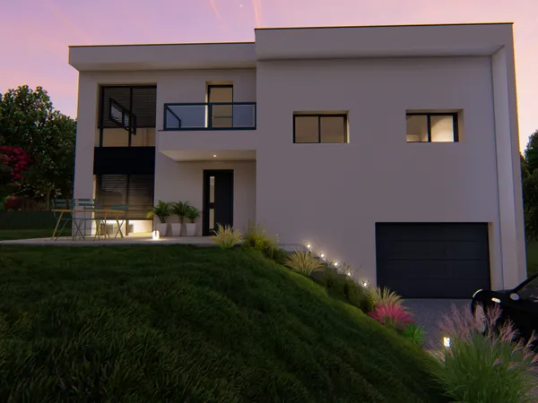 Terrain + maison 120 m² 