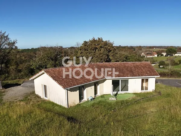 Maison contemporaine de plain-pied 129 m² avec jardin 