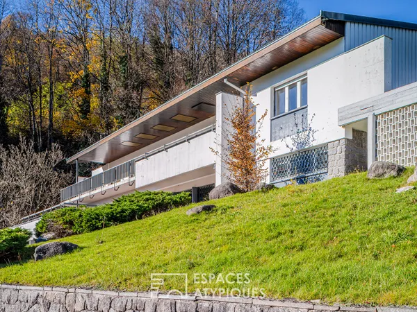 Villa moderniste avec vue sur les Vosges 