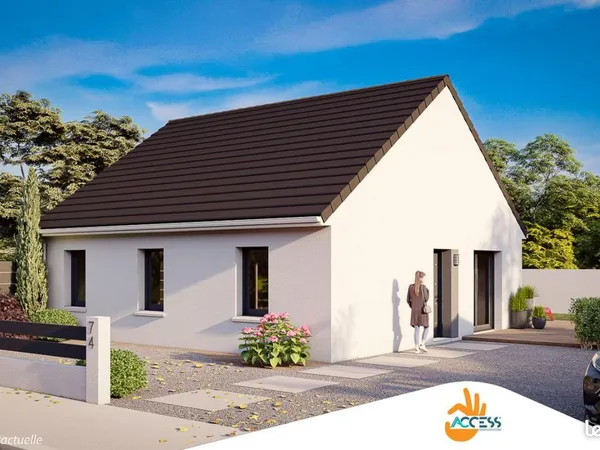 Maison 6 pièces 74 m² 