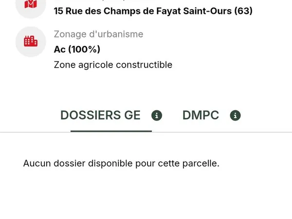Terrain agricole 