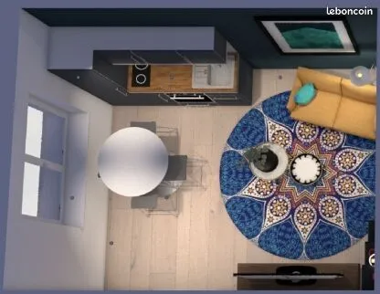 Appartement 1 pièce 30 m² 