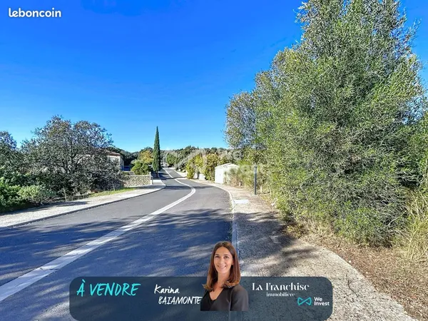 Terrain 1300 m² Argelliers 