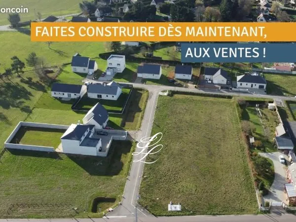 Terrain 740 m² 