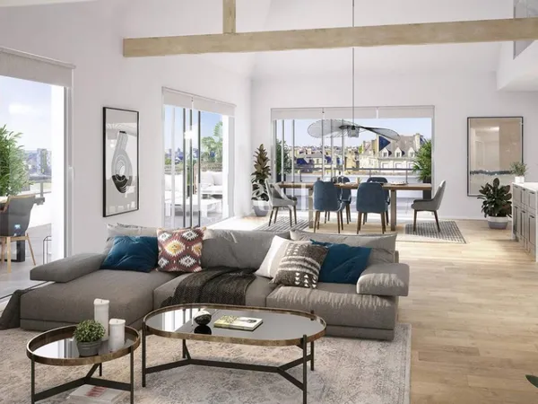 4 PIÈCES de 105m² + TERRASSE + PKG(s) 