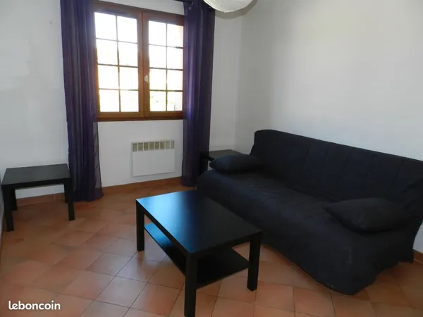 Appartement P2 500 meublé eau + électricité comprise 