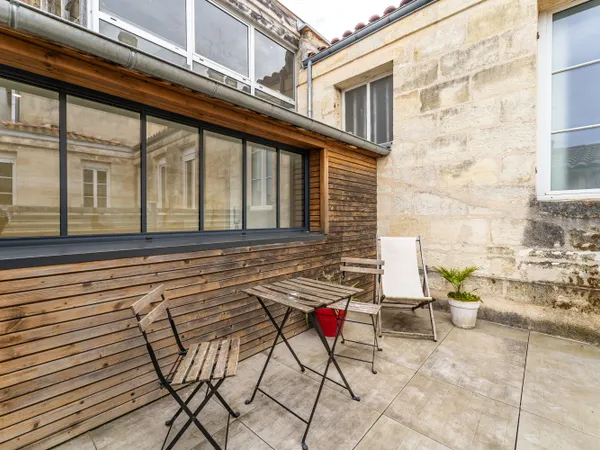 Vends appartement duplex meublé 44m² avec terrasses 
