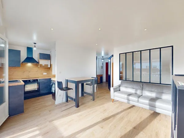 Appartement 34,76 m² avec balcon et cave 