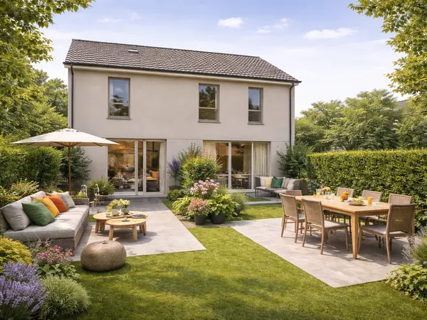 Maison familiale neuve avec jardin privatif - proche toutes commodités - Frais de Notaires réduits 