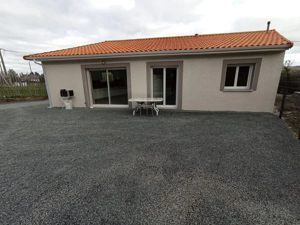 Maison neuve 3 chbres plain pied 