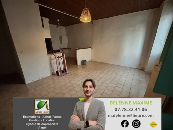 Appartement 2 pièces 47 m² 