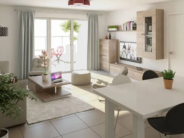 Appartement 2 pièces 39 m² 