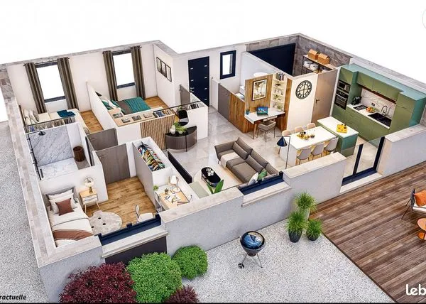 Maison 5 pièces 73 m² 