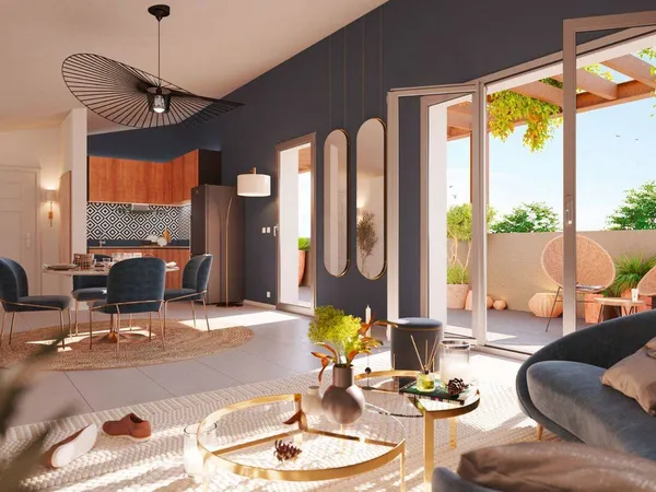 Appartement 3 pièces 63 m² 