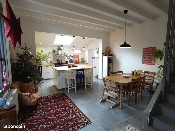 Maison avec jardin - 5 pièces - 113 m2 - St Martin D Heres 