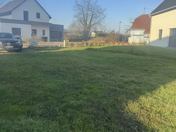 Zillisheim terrain de construction 