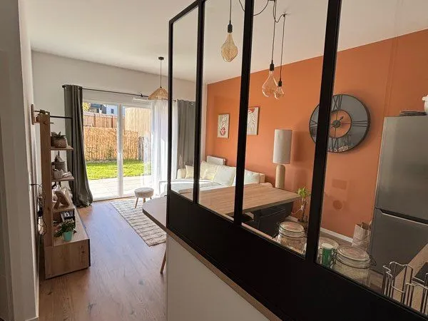 Vends appartement avec jardin 