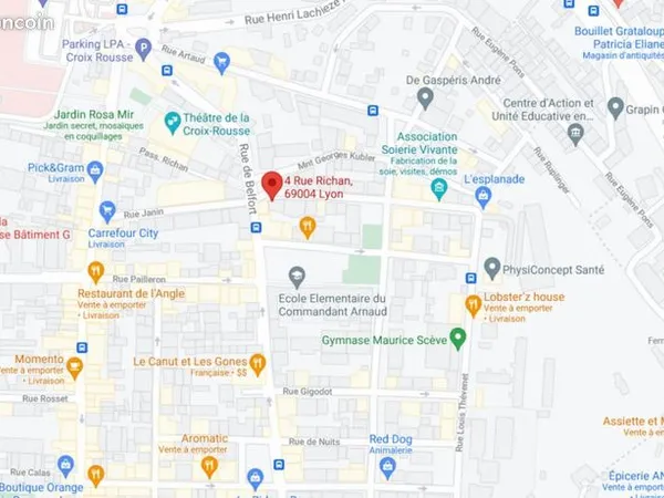 Parking - Garage Location Lyon 4e Arrondissement   103€