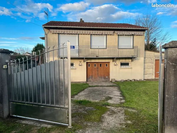 Maison 67 m² + sous-sol aménageable - Terrain 995 m² divisible - Exposition Sud 