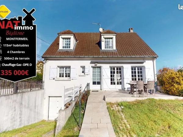 Maison 5 pièces 115 m² 
