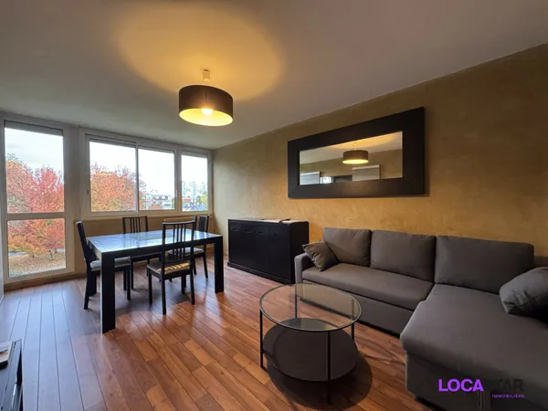 Appartement T4 meublé, lumineux, 3 grandes chambres 
