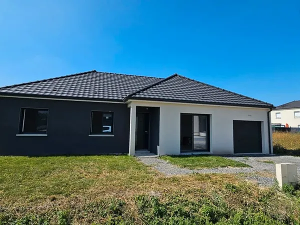 Maison neuve 2025 - 3 chambres - 99 m² - Grand séjour - Terrain 411 m² - Warmeriville 