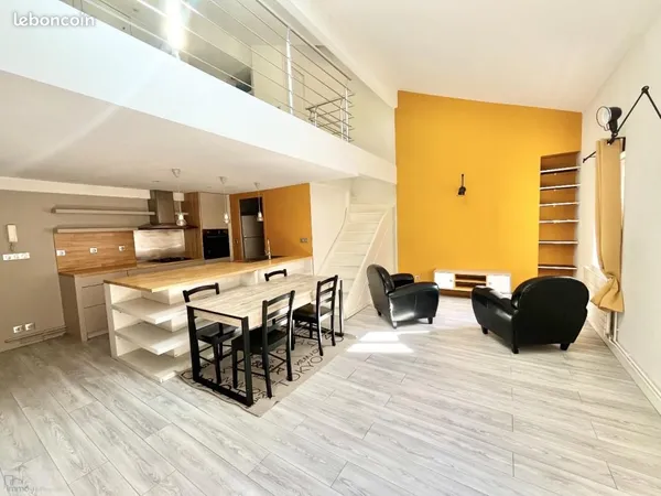 Duplex 2 pièces 59 m² 