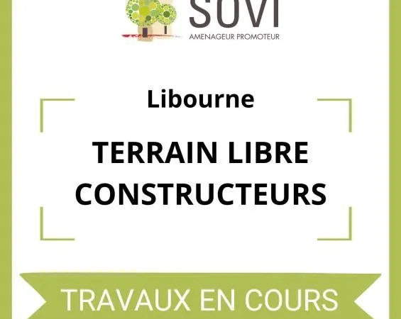 Terrain 277 m² Libourne 