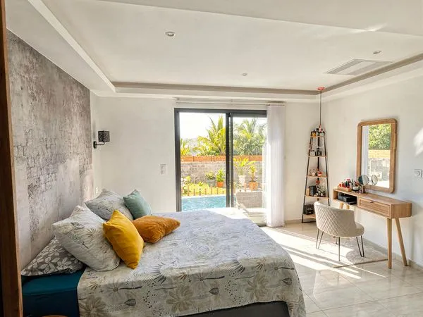 Villa F4 haut de gamme, piscine à débordement - Bail mobilité (juillet à octobre)- Saint-Joseph 