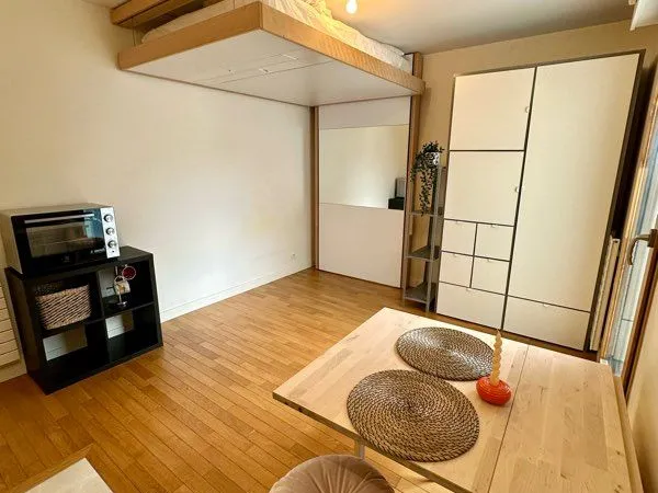Studio meublé 22 m2 + parking en sous-sol - Île Seguin 